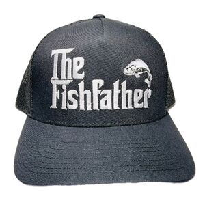The Fishfather Curved Bill Snapback Direct Embroidered…